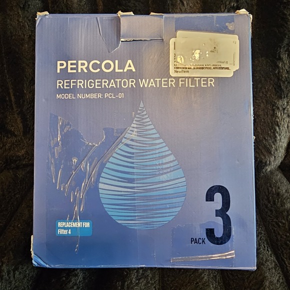 Percola Refrigerator Water Filter PCL-01, replacement for Kenmore 9084 3pk - Picture 4 of 5